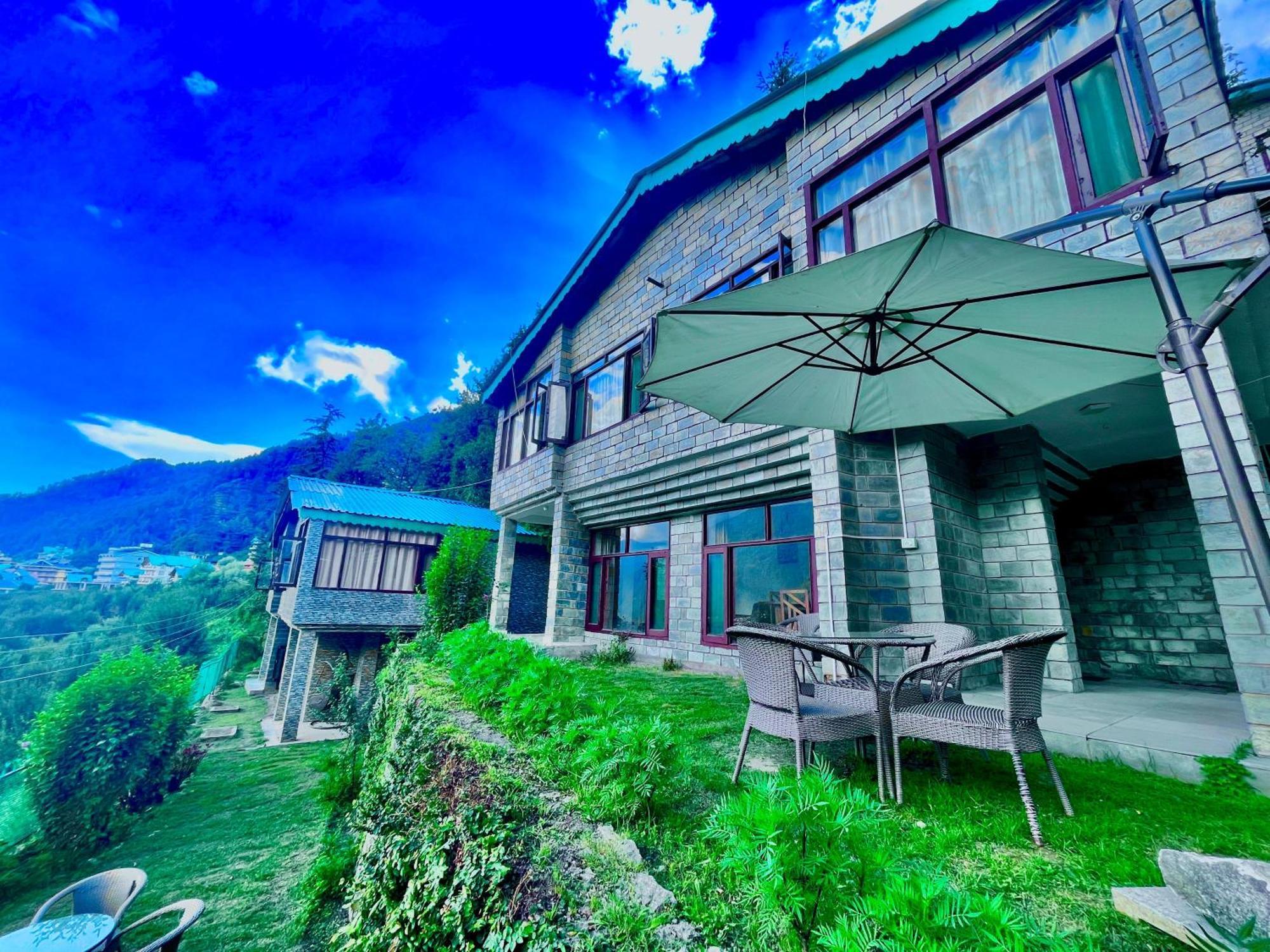 Himalayan Nomad Cottage, Manali ! All 2 Bedroom Independent Cottages ! Personal Lawn Every Cottage ! Parking ! Scenic Mountains View ! Spacious Rooms ! 外观 照片