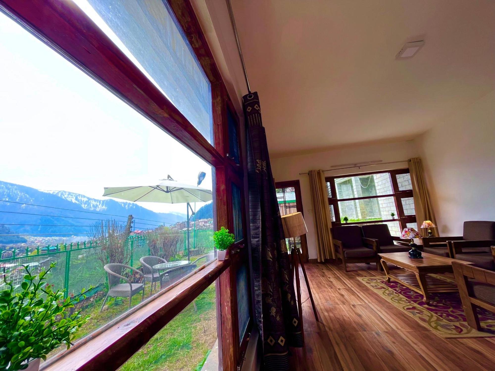 Himalayan Nomad Cottage, Manali ! All 2 Bedroom Independent Cottages ! Personal Lawn Every Cottage ! Parking ! Scenic Mountains View ! Spacious Rooms ! 外观 照片
