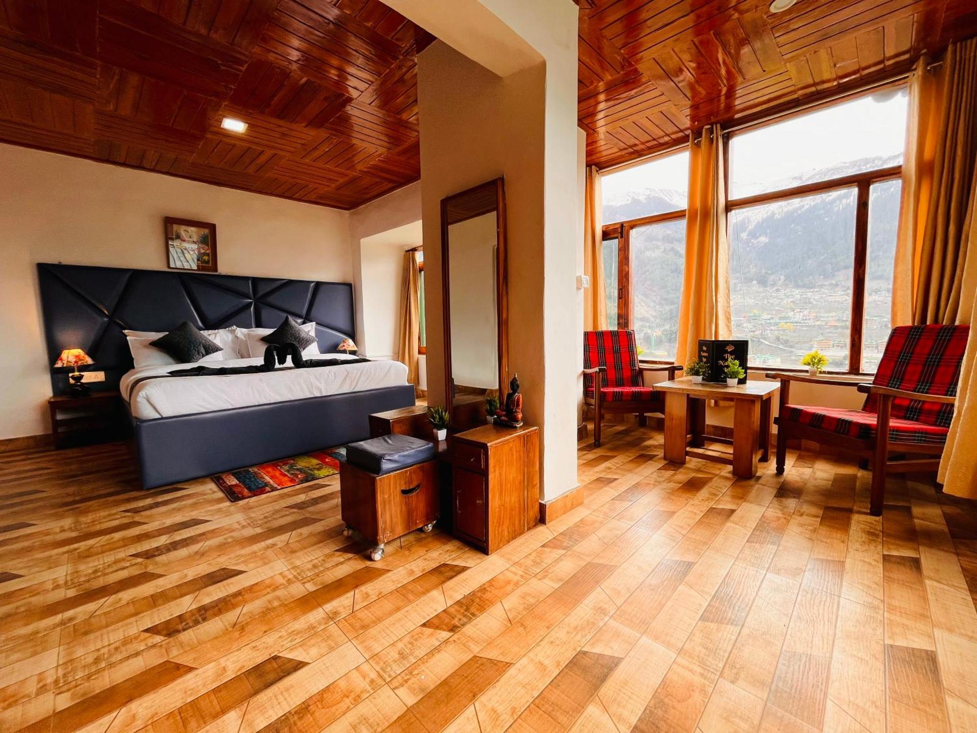 Himalayan Nomad Cottage, Manali ! All 2 Bedroom Independent Cottages ! Personal Lawn Every Cottage ! Parking ! Scenic Mountains View ! Spacious Rooms ! 外观 照片